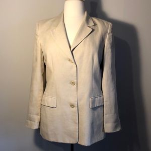 Linen blazer
